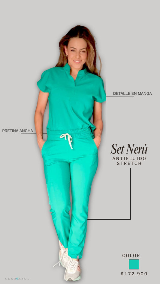 UNIFORME  ANTIFLUIDO STRETCH NERÚ
